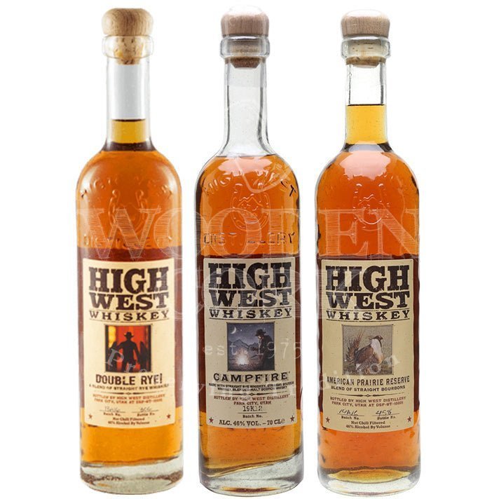 High West Double Rye, Campfire & American Prairie Bundle